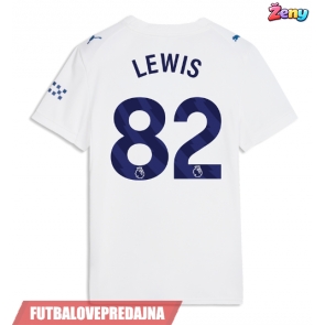 Lacne Ženy Futbalové dres Manchester City Rico Lewis #82 2026-27 Krátky Rukáv - Tretina